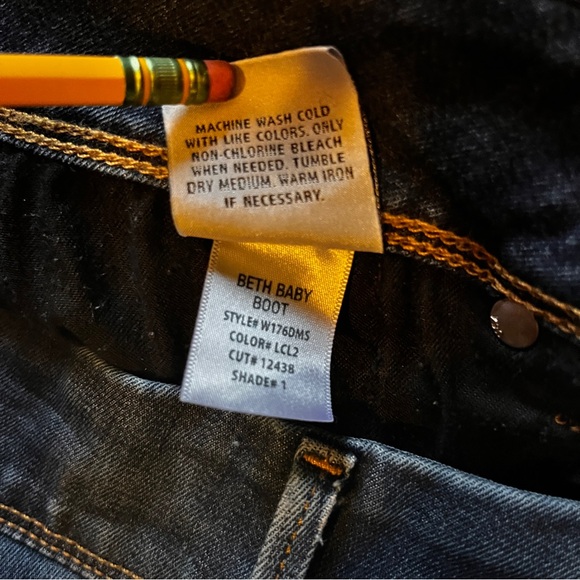 Hudson Beth Baby Boot Blue Jeans 30 - Picture 7 of 10